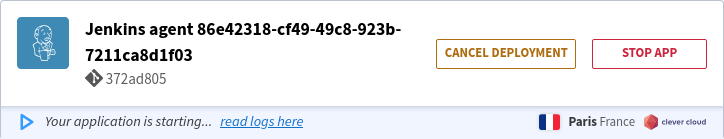 ‘Deploying Jenkins runner’